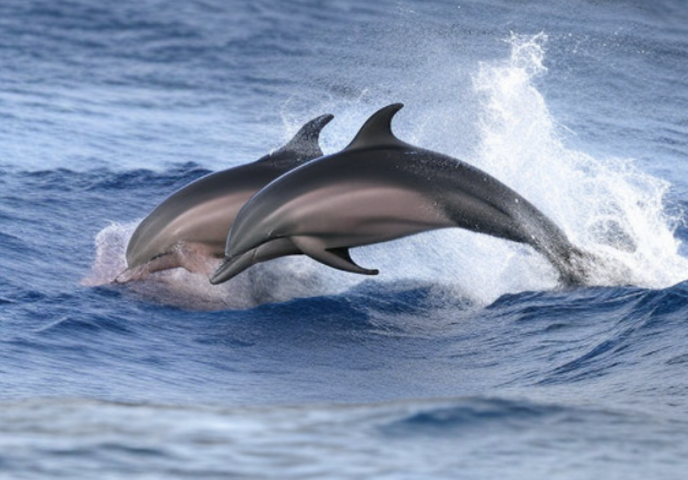 Borneo oder Fraserdelfin (Lagenodelphis Hosei)
