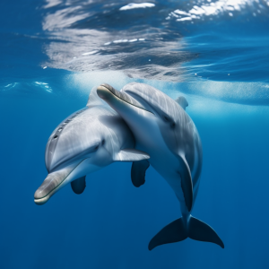 Delfine haben verschiedene Persönlichkeiten