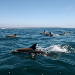 Delfine in Südportugal